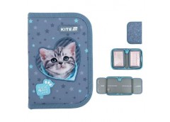 пенал Kite Studio Pets 20,5х14х4см., 1 відділення, 2 відвороти  SP25-622-3  (48)...