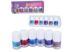 косметика лак для нігтів 6шт. в кор. 23х8,5х4см.  327  (60)