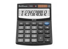 калькулятор Brilliant BS-212 настільний 10х12,5х1,5см.  (50/100)