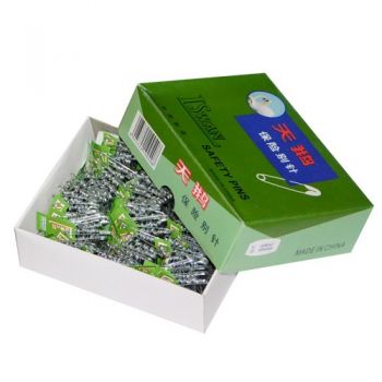 булавки мет. срібні асорті, ціна за упак.