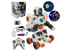робот стріляє гелевими снарядами, дим, світло, на бат. в кор. 26х22х23см.  288А-...
