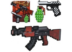 набір зброї МК автомат, пістолет, граната, EVA, на бліст. 39х35х1,5см.  16037  (...