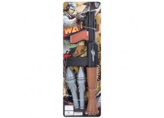 автомат помповий 40,5см., 2 снаряди 17,5см., на бліст. 48х17х5см.  167-28  (54)