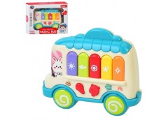 піаніно автобус 13,5х11,5х3,5см., муз., 2 режими, на батар. в кор. 17х15х4,5см. ...