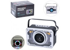 колонка акум, світло, Bluetooth, TFслот, USB-зар, в кор. 18х15,5х11см.  V9-L203 ...