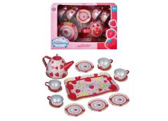 набір посуду мет. Чайний сервіз на 4 персони в кор. 25х17х9см.  Н33В  (30)