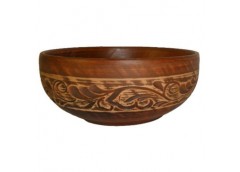 миска-кісе глиняна 0,6л. Ангоб  5153 (6)