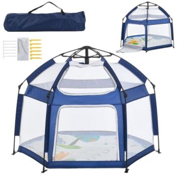 намет 146х127х110см., вхід-застібка-блискавка, стіни-сітки, килимок, в сумці 78х21х18см. MR 1512 (1)