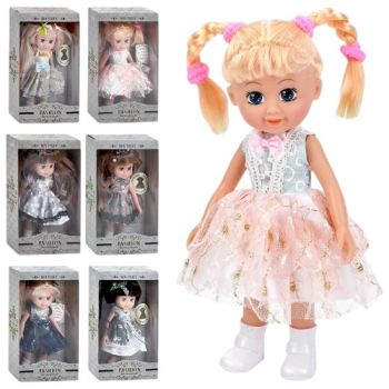 лялька 22см. в кор. 15х25х6см.  TD999A-F  (48)