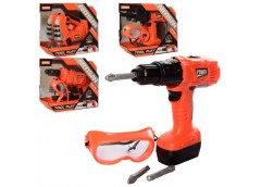 набір інструментів 21см., окуляри, на батар. в кор. 28,5х23х8см.  KY1068-102A-03...