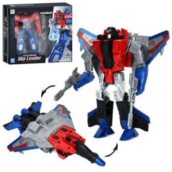 трансформер TF робот 14см. + транспорт (літак/трейлер) в кор. 23х21х6см.  894-1-3  (36)