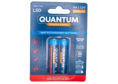 акумулятор Quantum Ni-MH з низьким саморозрядом (LSD) R6  2100mAh, 1х2 бліст.  N...