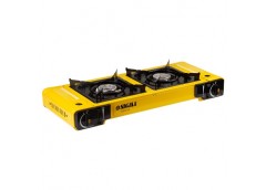 плита газова Сигма двоконфорочна з п'єзопідпалом та адаптером  2903461