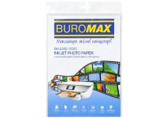 фотопапір Buromax самоклеючий глянцевий А4/135гр./ 20арк.  ВМ.2280-2020  (50) 