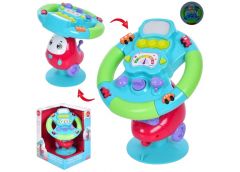 автотренажер звук, світло, тріскачка, на присосці, на бат. в кор. 24,5х19х17см. ...