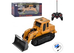 бульдозер р/к 25см., світло, оберт. 360*, звук, USB-зар., в кор. 40х17,5х13см.  ...