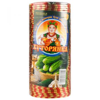 кришка металева для консервування Хуторянка  (50/500)