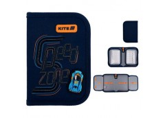 пенал Kite Speed Zone 20,5х14х4см., 1 відділення, 2 відвороти  K25-622-4  (48)