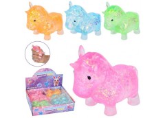 іграшка-антистрес єдиноріг 9см. в кул., 12шт. в диспл. 25х7х19см.  MS 4780  (144...