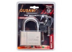замок навісний 70мм. Gusami  N-70/120719  (72)