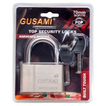 замок навісний 70мм. Gusami  N-70/120719  (72)