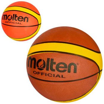 м`яч баскетбольний розмір 7, гума, 520-560гр., 12 панелей, в кул.  MS 1420-3  (30)
