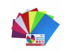 фетр Santi А4 жорсткий, 7 арк., яскраві кольори  743257  (1/200)