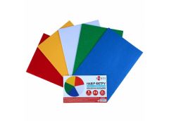 фетр Santi А4 м`який з клейовим шаром, 5 арк., класичні кольори  743255  (1/200)...