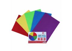 фетр Santi А4 м`який, 5 арк., яскраві кольори  743254  (1/200)