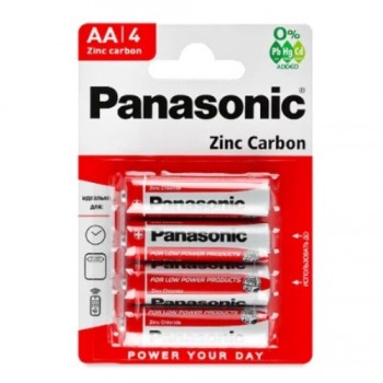 батарейка Panasonic R 6 Special 1x4 бліст.  (48/240)