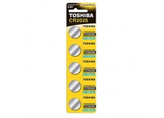 батарейка Toshiba таблетка CR-2025  1x5 на бліст. (5/100)