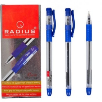 ручка Radius Race кульк. масл. синя  (12/144/1728)