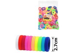 гумка для волосся Калуш кольорова мала мікрофібра d-2,7см. 