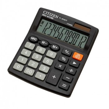 калькулятор Citizen SDC-812NR настільний 12,4х10,2х2,5см.  (20)