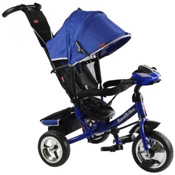 велосипед Best Trike триколісний, колеса піна 25/20см., фара, USB, Bluetooth  68-640  (1)