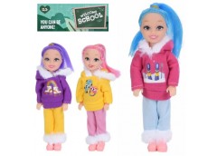 лялька 14см. в кул. 10х19х3см.  А129  (80)