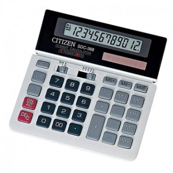 калькулятор Citizen SDC-368 настільний 15,2х15,4х2,8см.  (10)