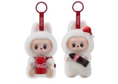 іграшка-брелок Labubu 15см. з Coca Cola білий  712527  (6/240)
