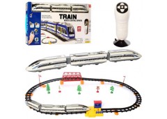 залізниця 105,5х66,5см. р/к, міст, дор.знаки, звук,світло, 49 предм. в кор. 60х2...