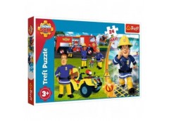 пазли Trefl   24 елем. МАХІ Хоробрий пожежник Сем  14290