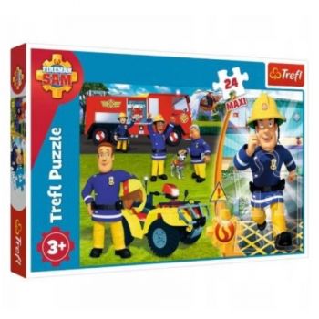пазли Trefl   24 елем. МАХІ Хоробрий пожежник Сем  14290