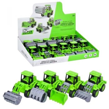 будтехніка 13см., рухливі деталі, 12шт. в диспл. 37х22х8см.  YM-F20   (288)