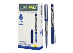 ручка Buromax ролер 0,7мм. синя  ВМ.8321-01  (12/144/1728)