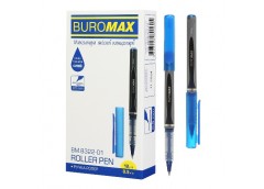 ручка Buromax ролер 0,7мм. синя  ВМ.8322-01  (12/144/1728)
