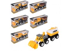 будтехніка з причепом 29см., рухливі деталі, в кор. 30,5х13х8,5см.  9943-3-4  (4...