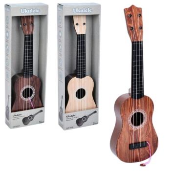 гітара 55см., 4 струни, медіатор, в кор. 17,5х55х7,5см.  620-5-6-7  (36)