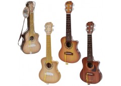 гітара 49см., 4 струни, медіатор, в чохлі 50х19х55см.  6821В1-3-4  (24)