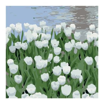 картина за номер. Strateg 20х20см. 