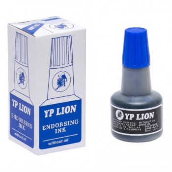 штемпельна фарба Yp Lion синя  СС-45  (12/360)