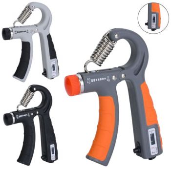 еспандер кистьовий з лічильником, рег. навантаження 5-60кг., в кул. 12х15х2,5см.  MS 4122-1  (60)